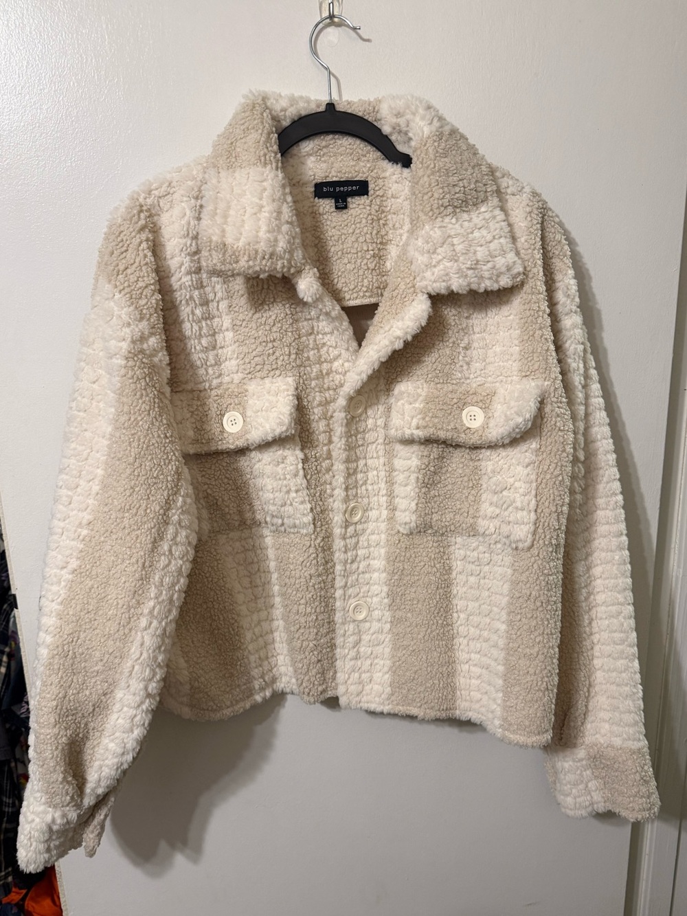 Blu Pepper Teddy Jacket